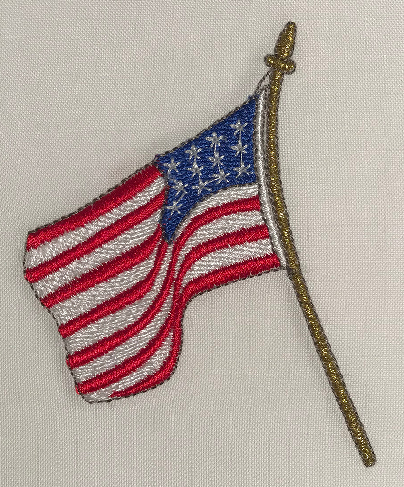 Stars & Stripes Embroidery Machine Design | Download