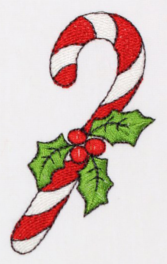 Holly Cane Embroidery Machine Design | Download