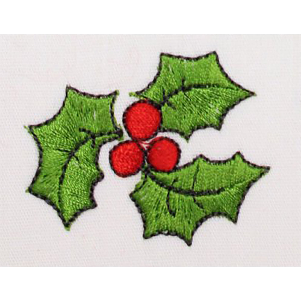 Holly Embroidery Machine Design | Download