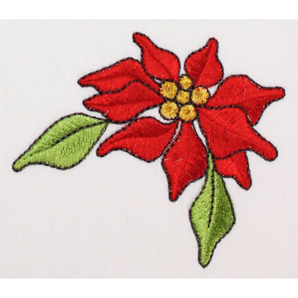 Poinsettia Embroidery Machine Design | Download